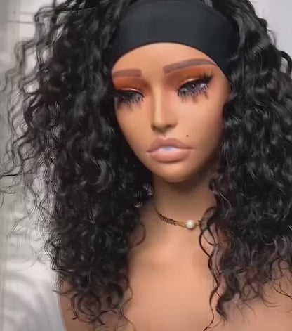 Irene Deep Wave Wig - Stylish Headband Wig Sale