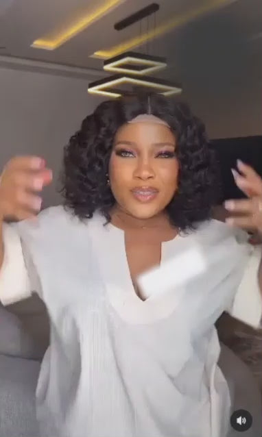 Curly Human Hair Wig 8 Inches