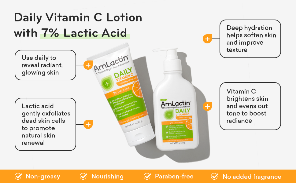 AmLactin Daily Vitamin C Lotion (225g)